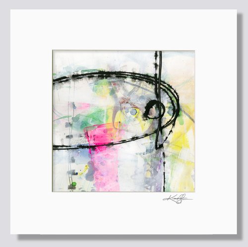 Abstract Musings 105 - Mixed Media Painting by Kathy Morton Stanion by Kathy Morton Stanion