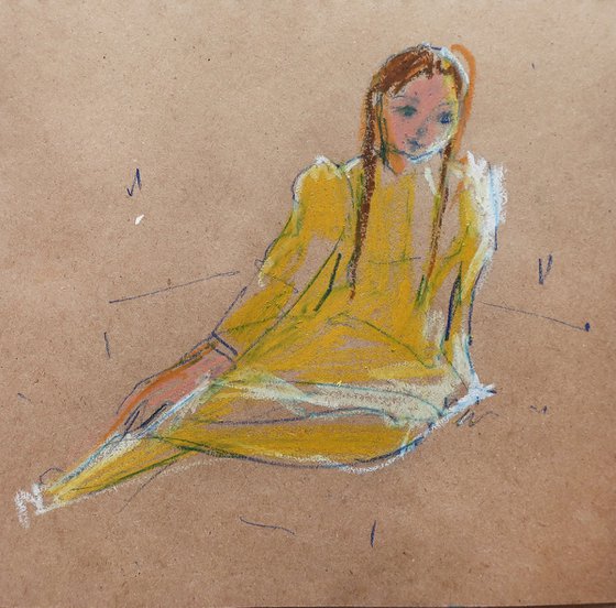Drawing Girl Figure