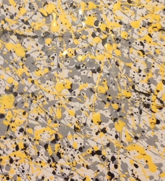 Yellow and Grey