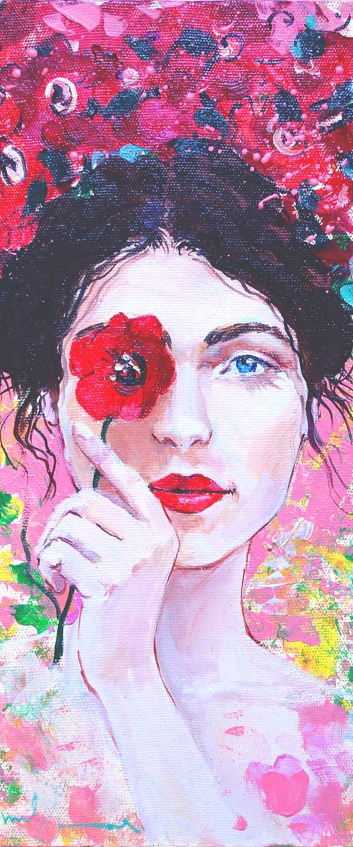 The poppy girl by Yuliia Pastukhova