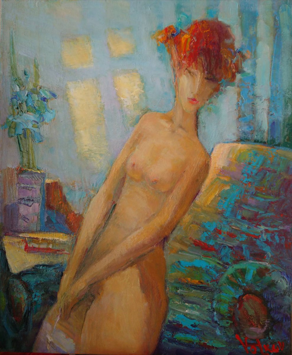 Morning nude by VIKTOR VOLKOV