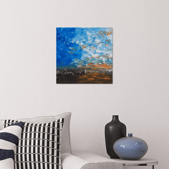 Landscape with a lake 1