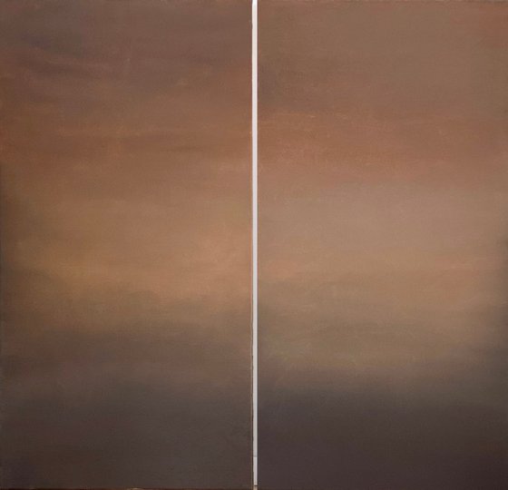 Autumn Earth, diptych