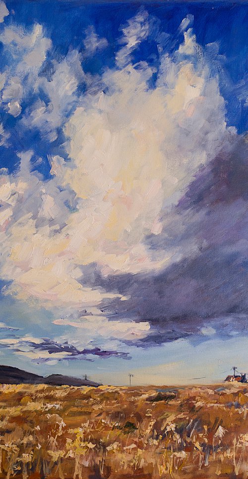 Cloud in English countryside by Sasha Romm