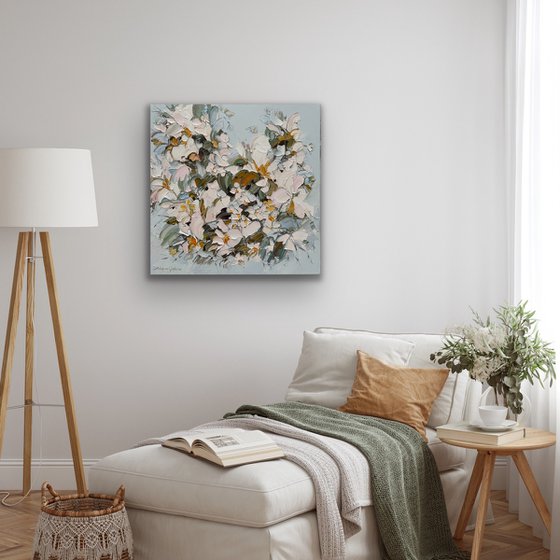 White magnolia No 28,