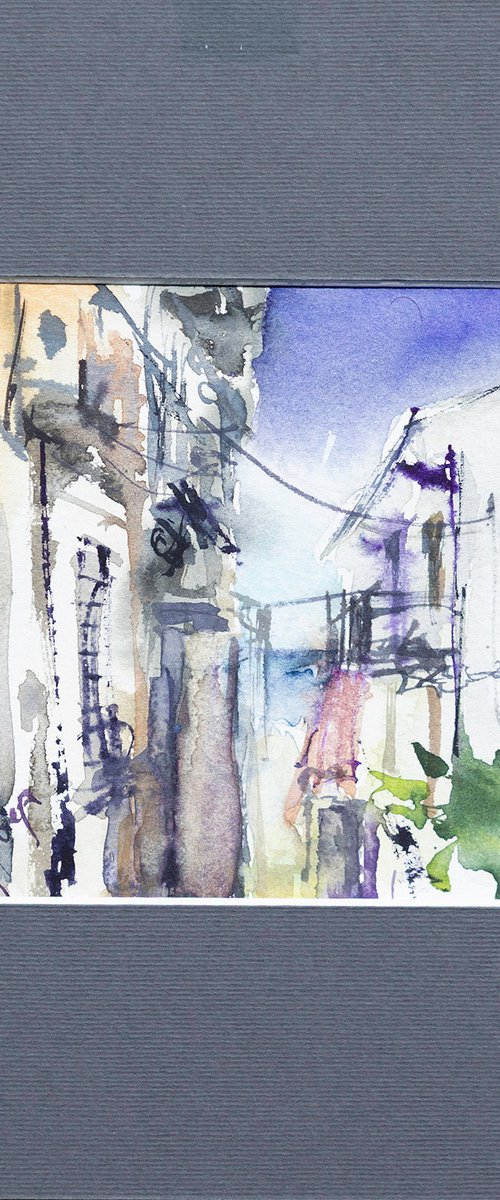 Calabria Pizzo old town II by Andrzej Rabiega