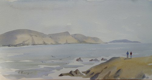 The Minaun Cliffs by Maire Flanagan