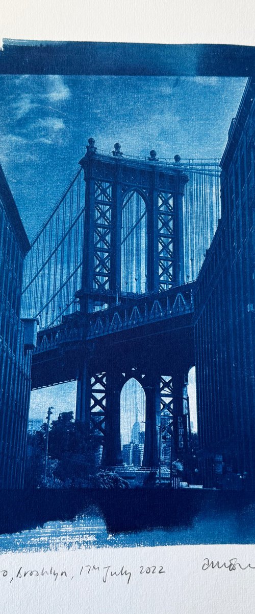 Manhattan Bridge, New York by Anna Bush