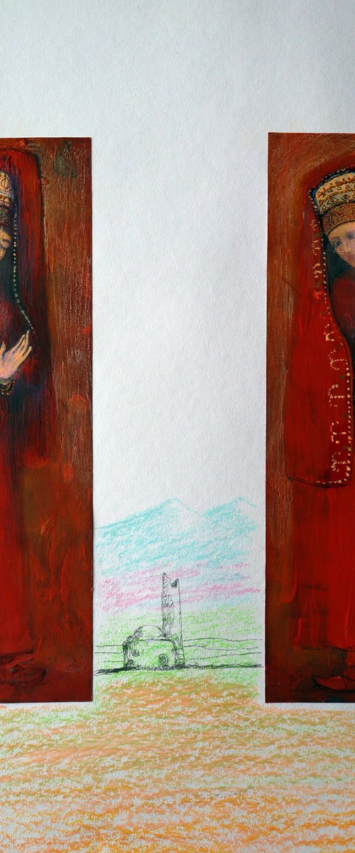 Fantasy with Flowers 331 by Rakhmet Redzhepov