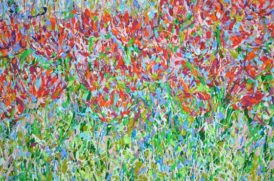 Red Tulip Meadow