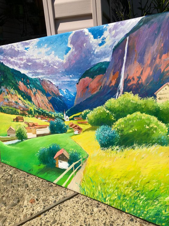 Summer in Lauterbrunnen