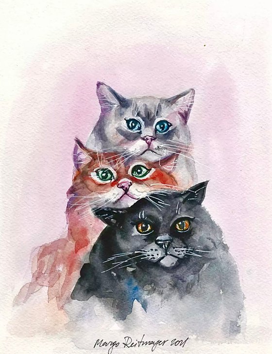 Cat Trio