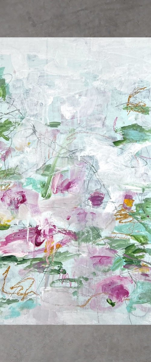 The Lily Pond II by Angelika Millmaker