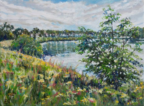 At The Lake by Liudmila Pisliakova