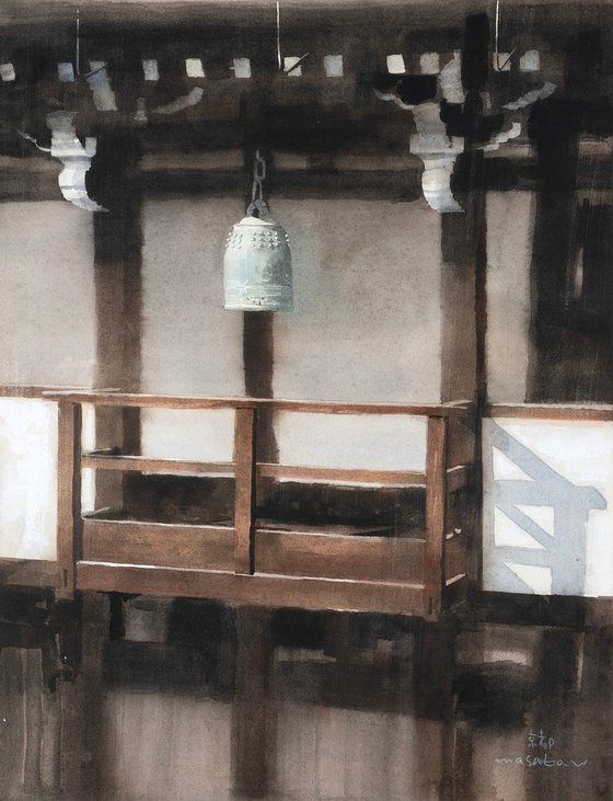 Traditional Temple Bell (Bonsho)