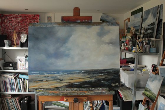 Coastal Sky, Irish Landscape