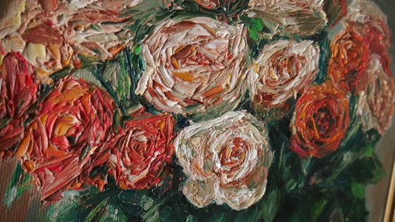 Roses painting