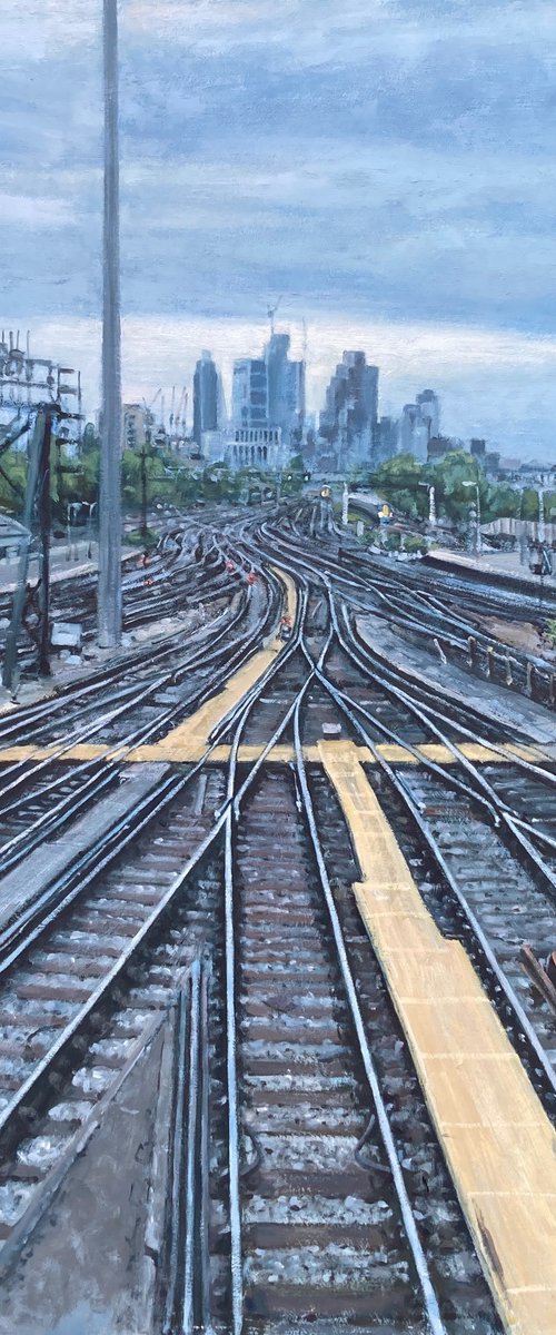 Clapham Junction Facing East by Ben Hughes