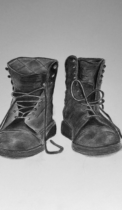 Old boots no. 2 by Maxine Taylor
