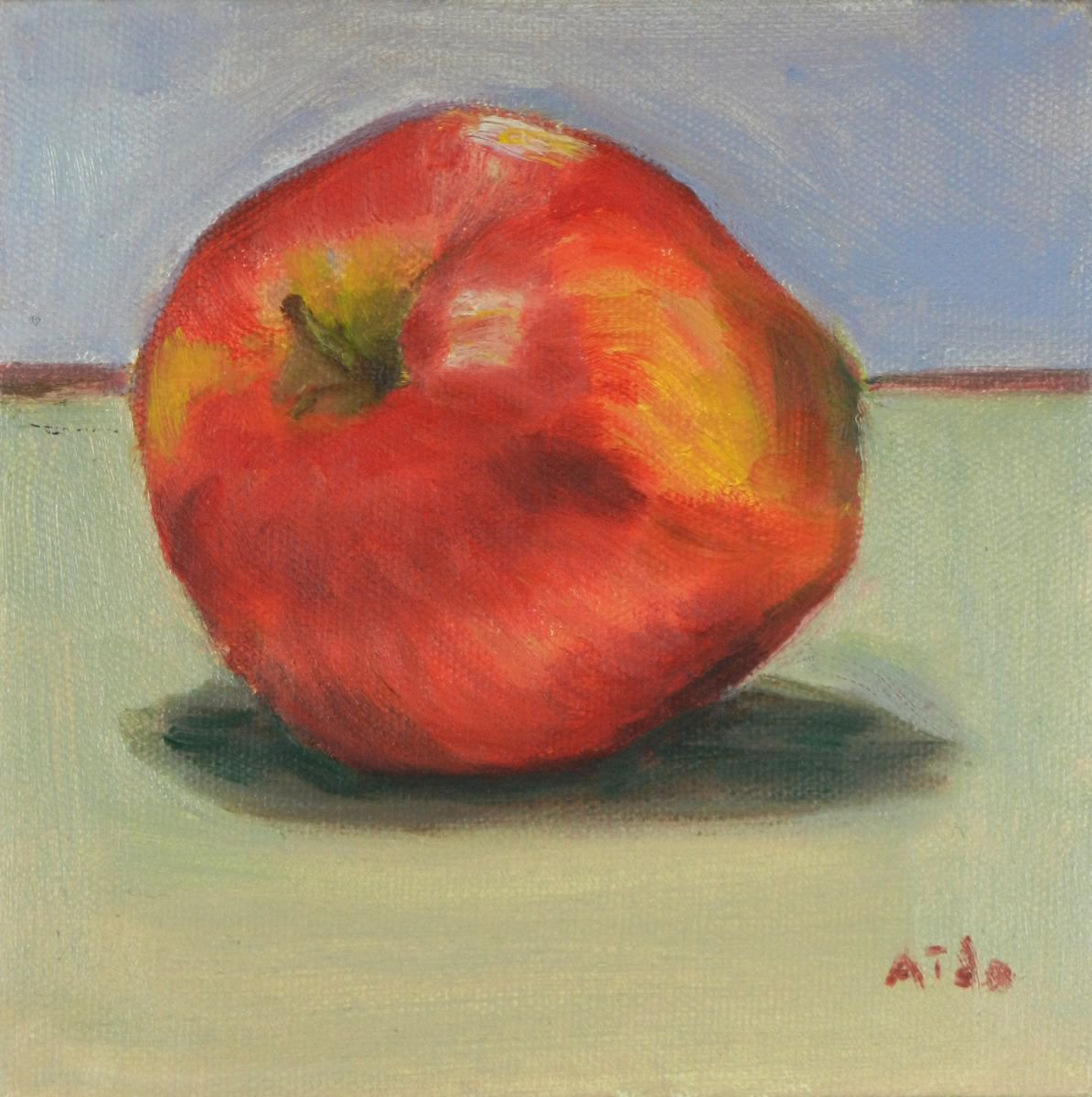 Red Apple -4 by Aida Markiw