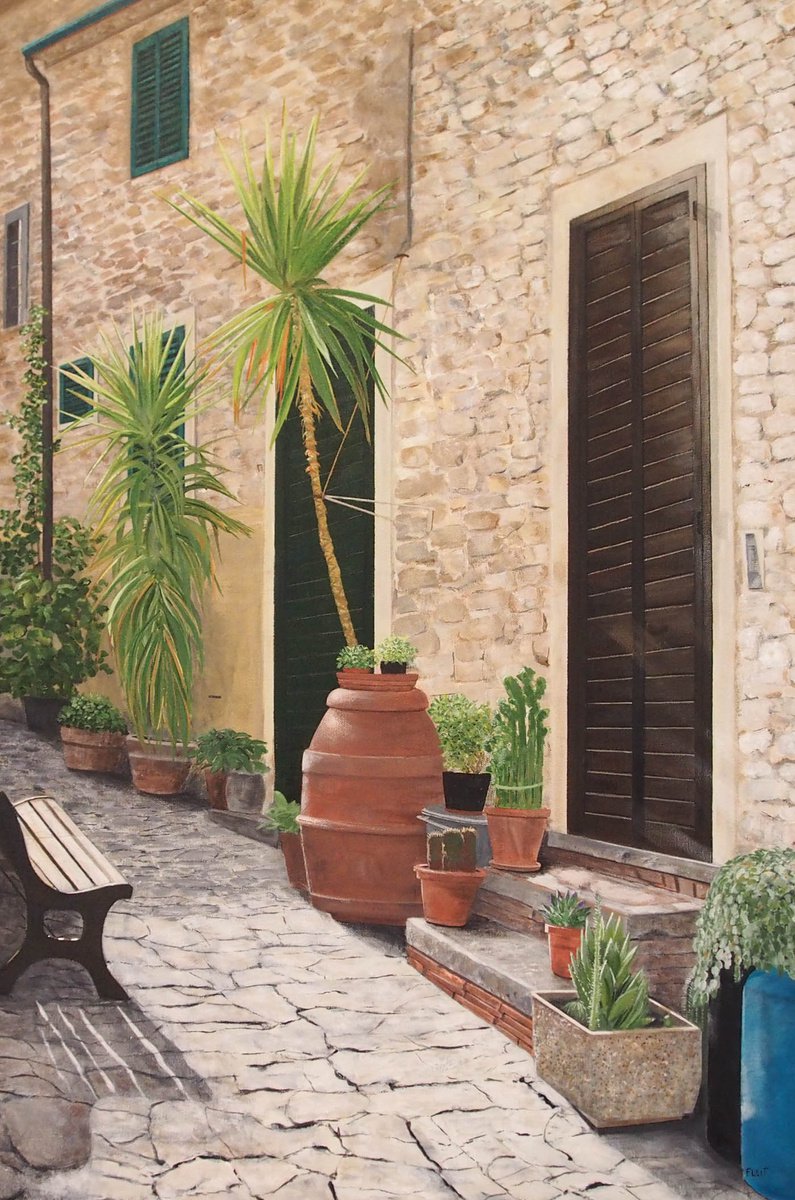 Cortona, Italy By Steven Fleit, 24 X 36, Artwork For Sale On Artfinder