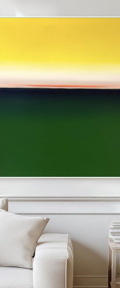 DEEP INSIDE 89, bright sunset by Larissa Uvarova