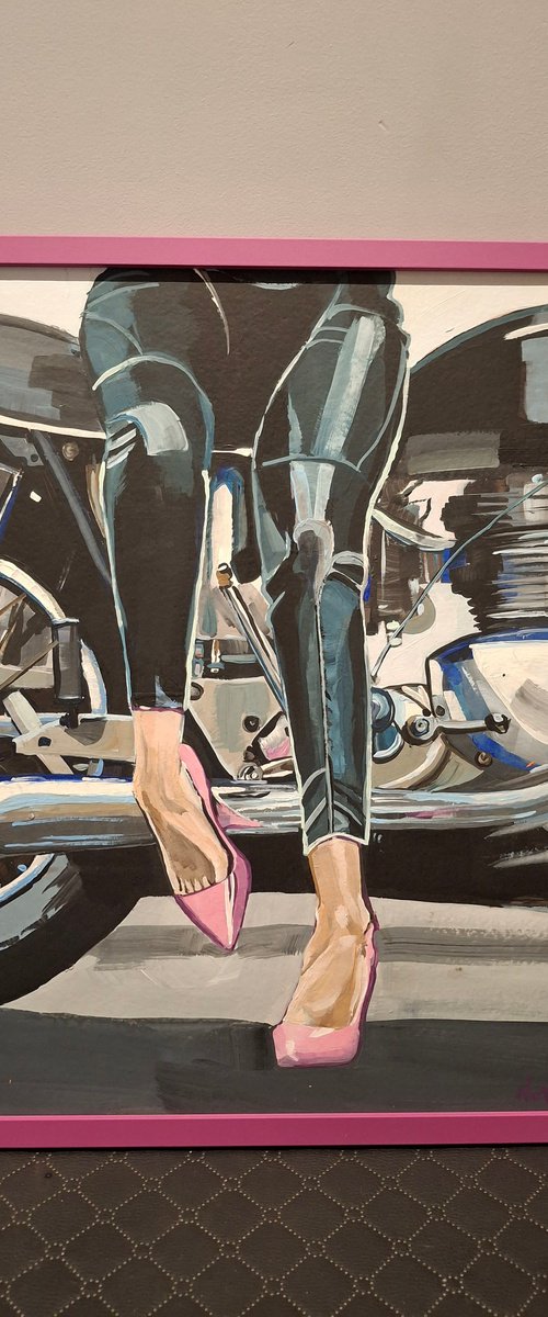 Pink Stilettos by Jelena Nova