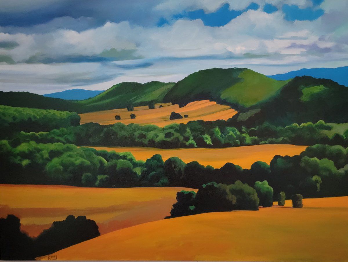 Appalachian Foothills by Kimberly Burnett