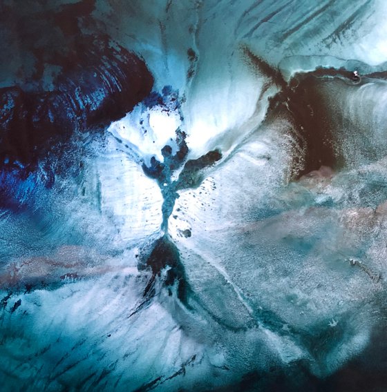 UNIVERSE - Breathing, space, fantasy, space dust, unrealistic abstraction, space dust, star dust.