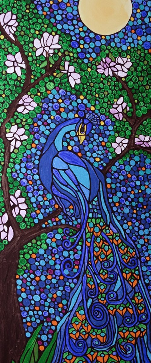 Pretty Peacock by Rachel Olynuk