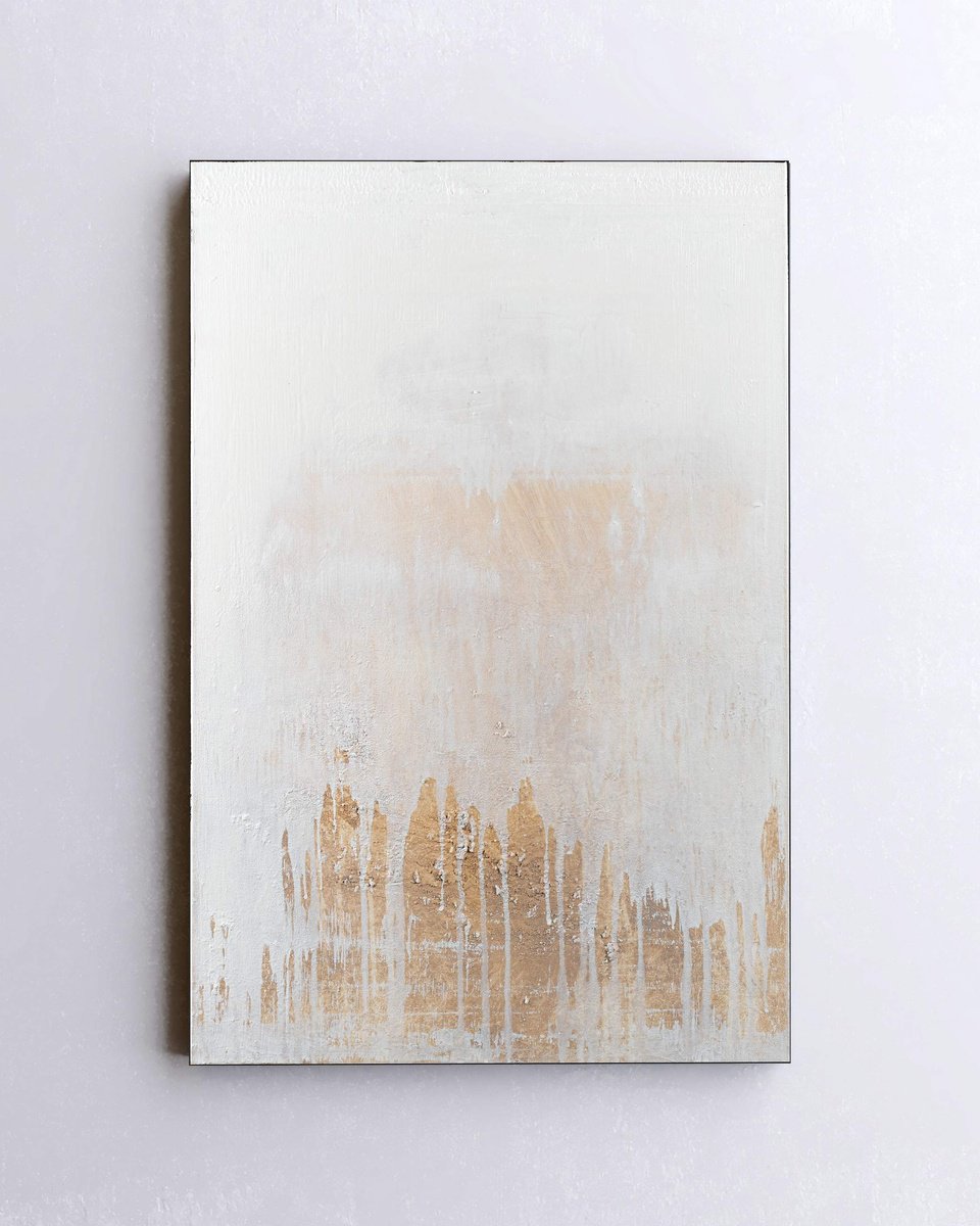 Organic Abstract Acrylic Painting By Nemanja Nikolic, 20 X 30", Catalyst For Change, Original Artwork