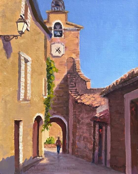 Streets Of Roussillon, France