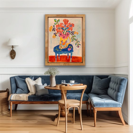 Blue Table