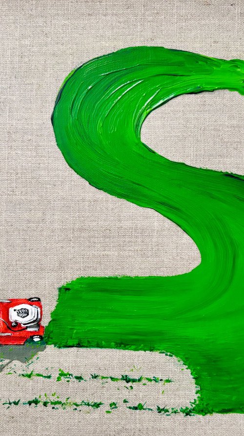 Keep mowing by Lena Smirnova