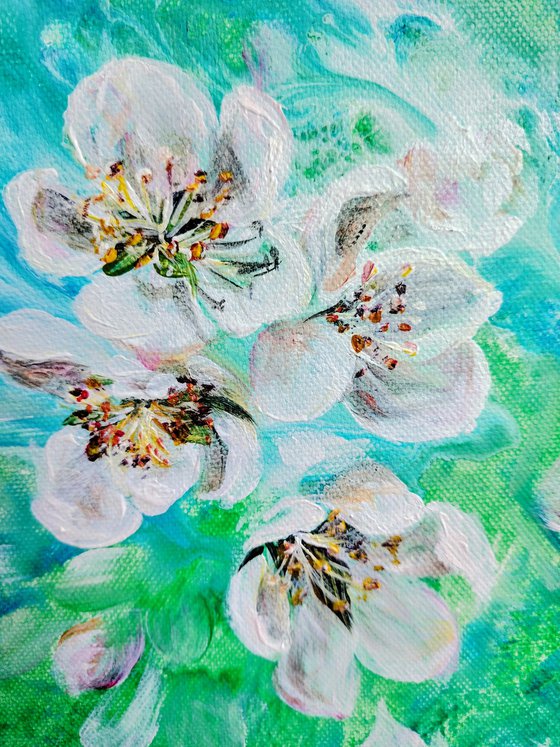 Author's painting "Whisper of Spring".
