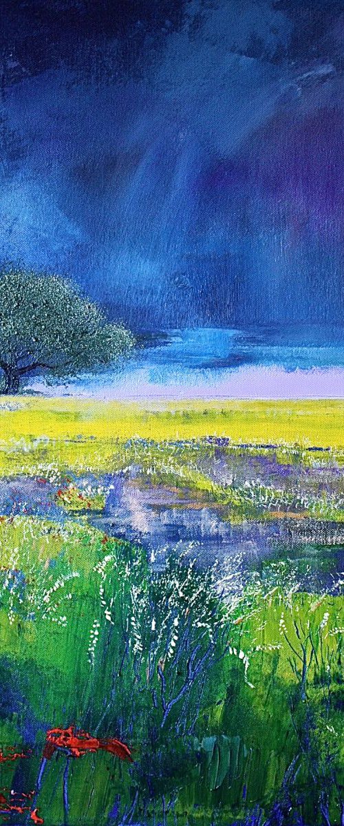 Big Blue Horizon 8 by Simon Jones