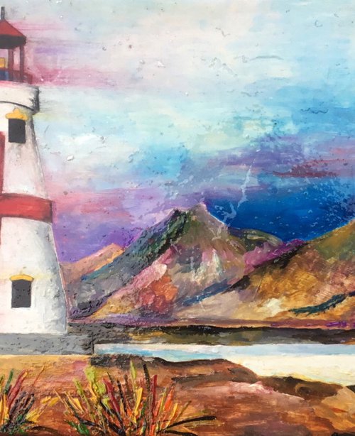 Lighthouse by Jg Wilson