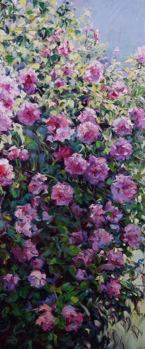 "Rose Bush" by Gennady Vylusk