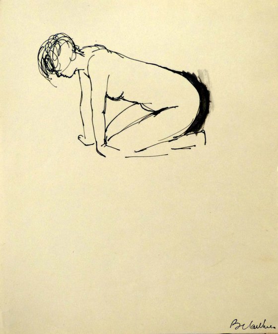 The Nude, life sketch