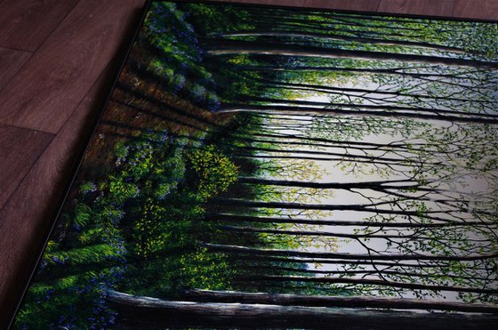 Magical Spring Light  92cm x 122cm