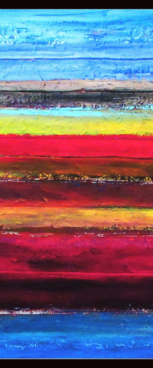 Istrian country, 3D XL painting, framed by Tomaž Gorjanc - Tomo