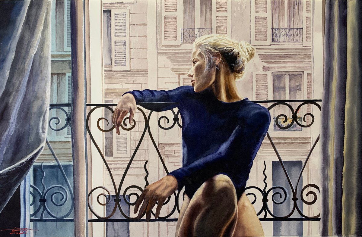 Morning in Paris by Igor Dubovoy