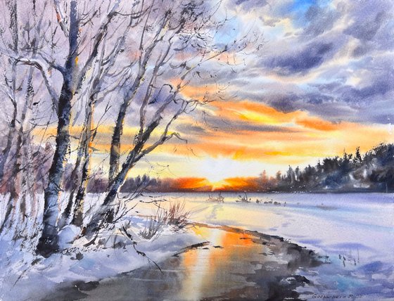 Winter Sunset #2