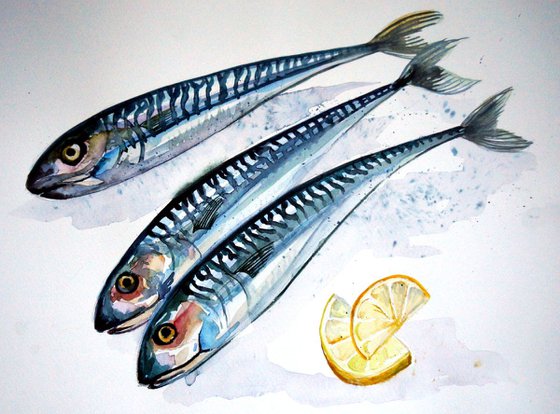 Three Mackrel