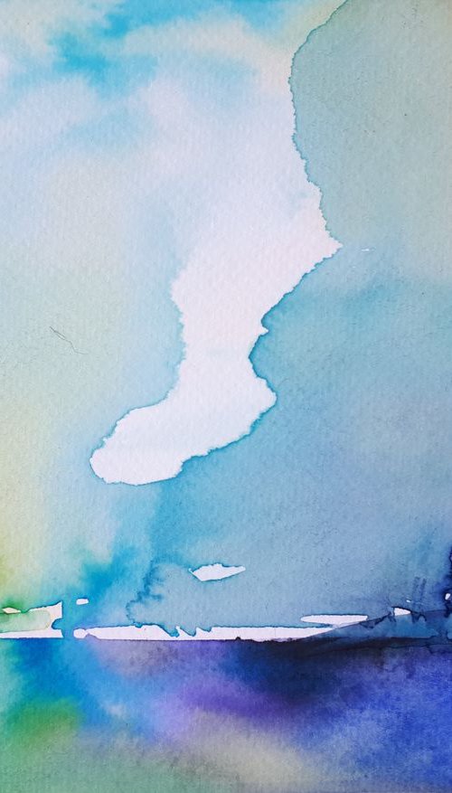 Blue horizon by Simon Tünde