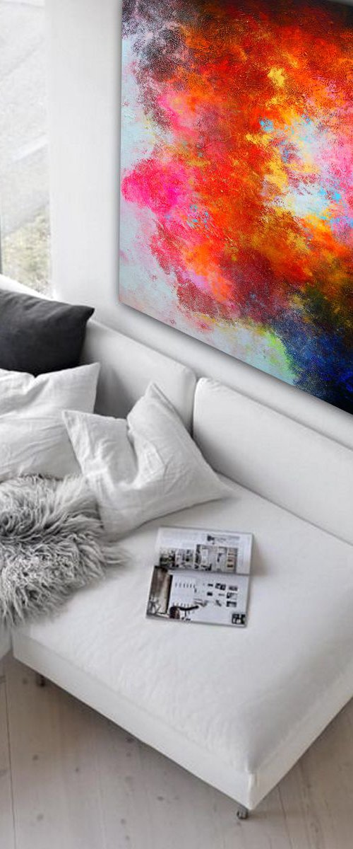 180x120cm.  Abstract Painting / Alex Senchenko © 2019 / PRIMA by Alex Senchenko