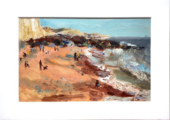 Rottingdean Beach, Cliffs 01