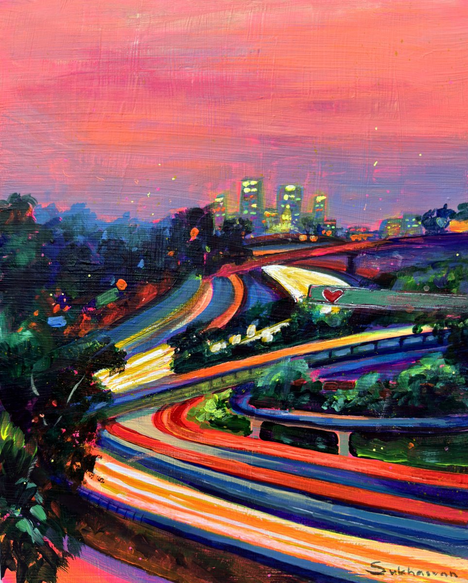 From La With Love By Victoria Sukhasyan, 8 X 10, Artwork For Sale On Artfinder