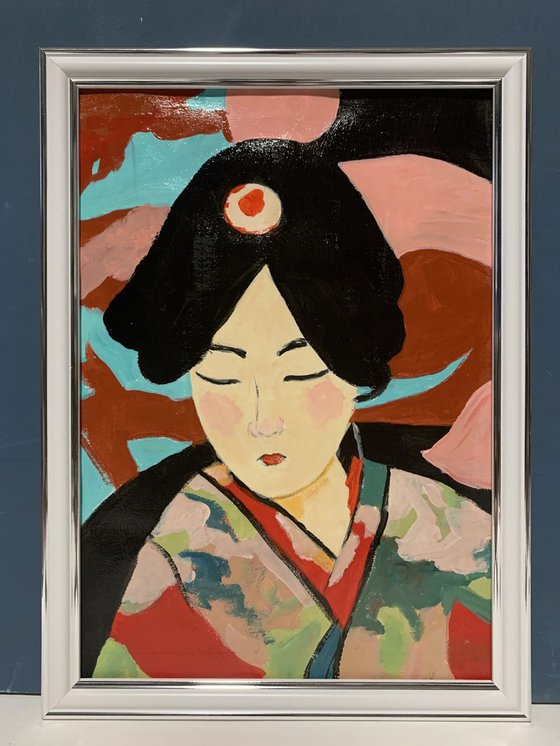 Japanese beauty. Geisha. #6