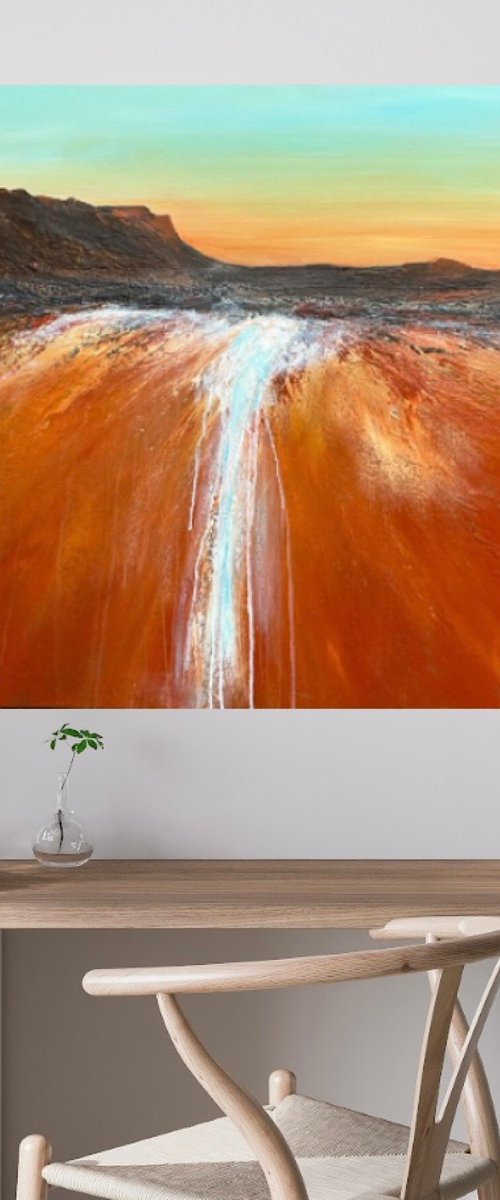 Echoes of a sunburnt land by Lidia Gaudiano